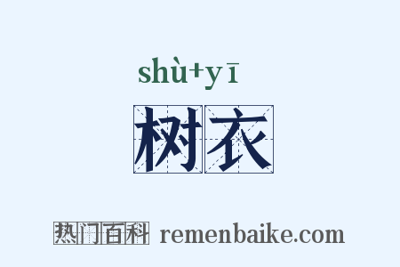 树衣是什么意思的图片